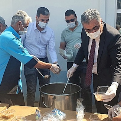  ILGIN BELEDİYESİNDEN HALKA AŞURE İKRAMI