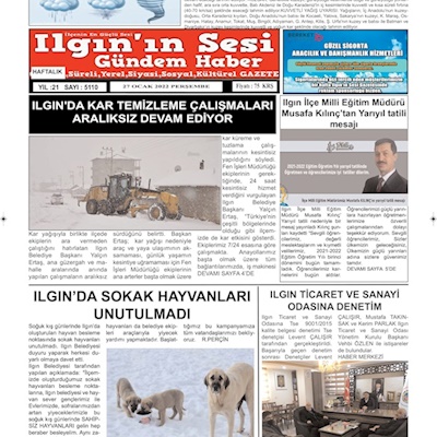 27.01.2022 GAZETEMİZ