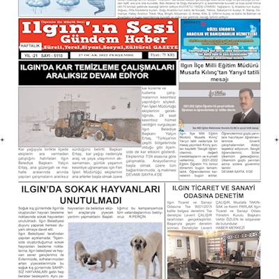 27.01.2022 GAZETEMİZ