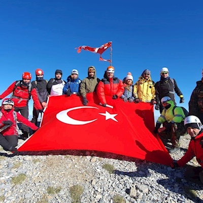 Ilgın Doğa Severler Kulübü üyeleri Afyon Sultandağlarında 