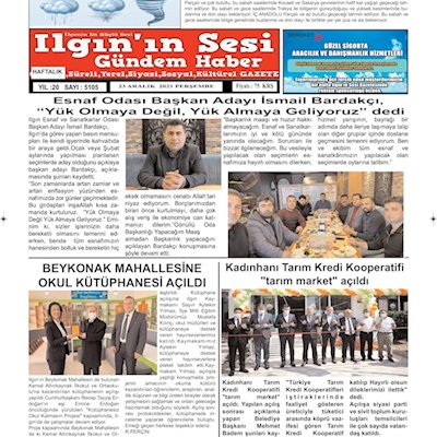 23.12.2021 GAZETEMİZ